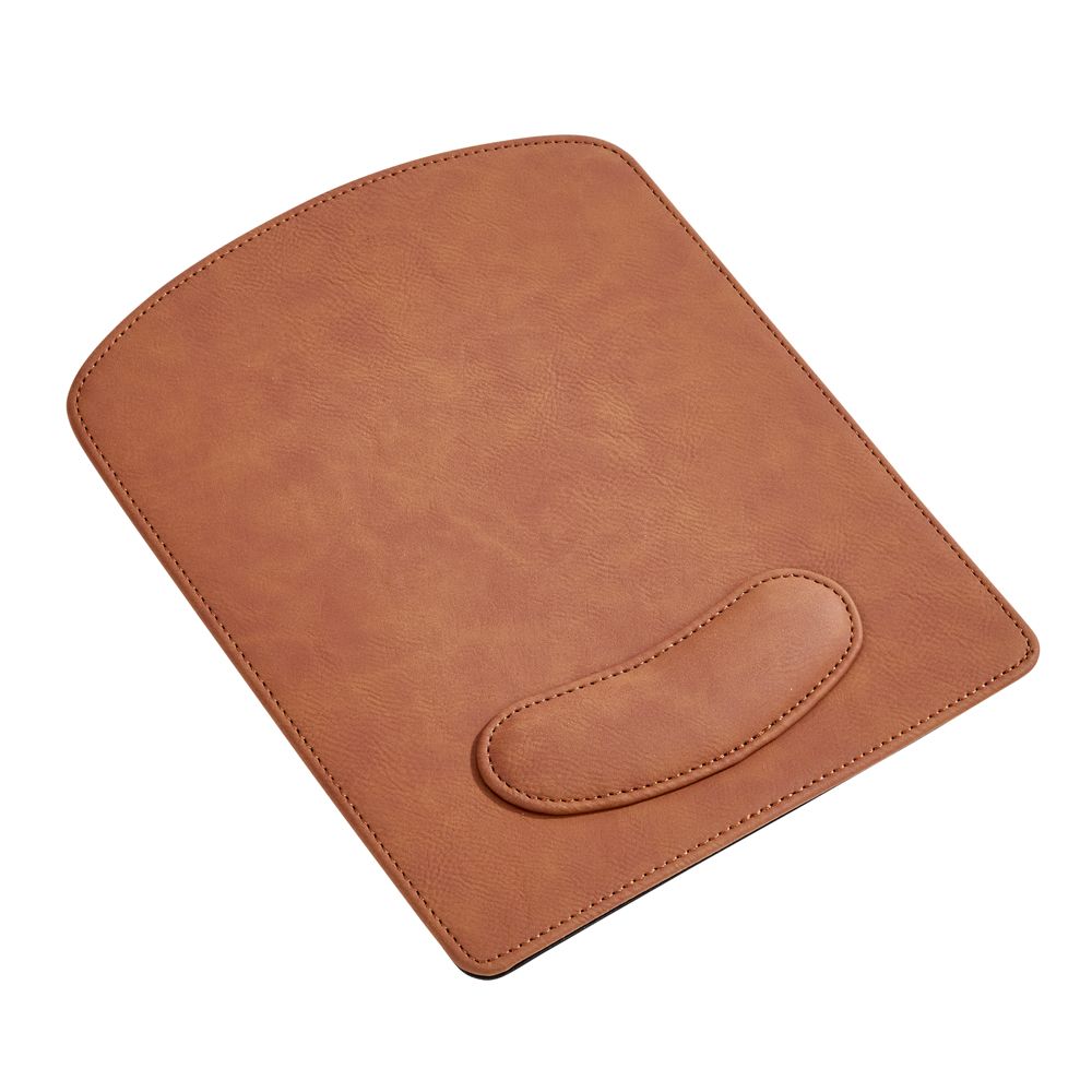 Leatherette Mouse Pad Caramel 9.75" X 8"-1